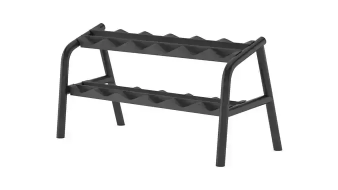 Technogym Dumbbell Rack 3D model