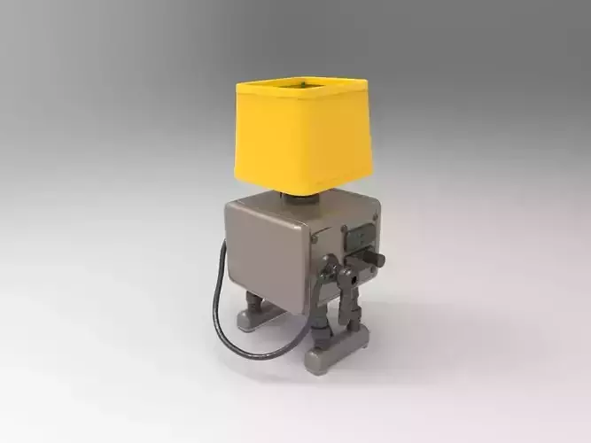 Retro Robot Lamp 
