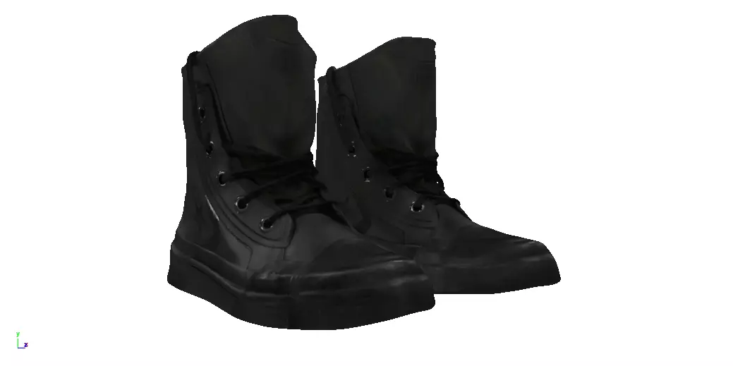 Ambush x Converse Pro Leather Low-poly 3D model_0