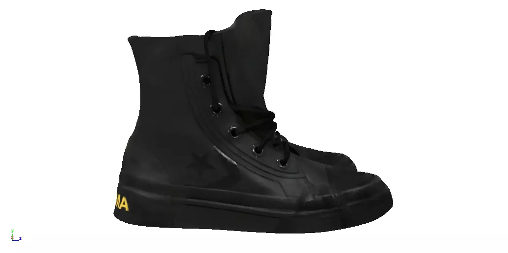Ambush x Converse Pro Leather Low-poly 3D model_1