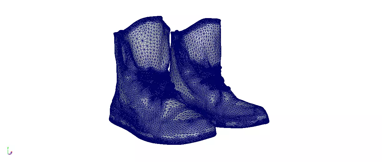 Ambush x Converse Pro Leather Low-poly 3D model_6