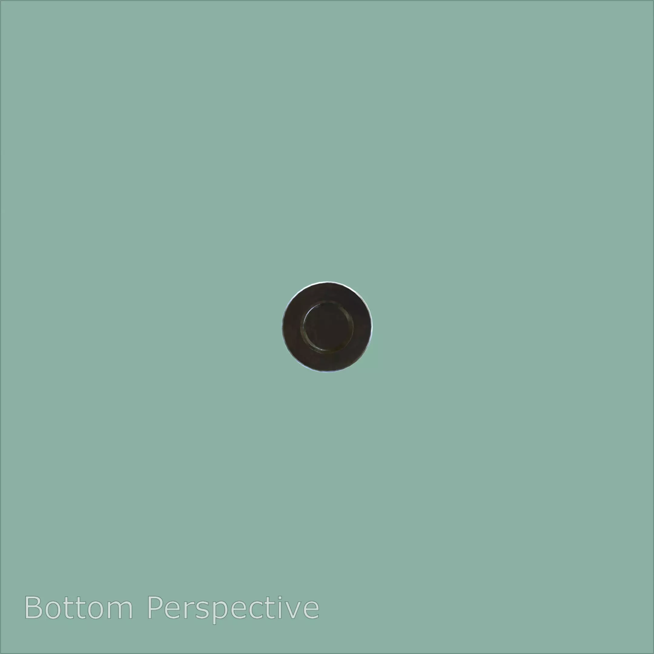 Steel Stained M5 Bolt Allen Pan Head 3D Model 3D model_5