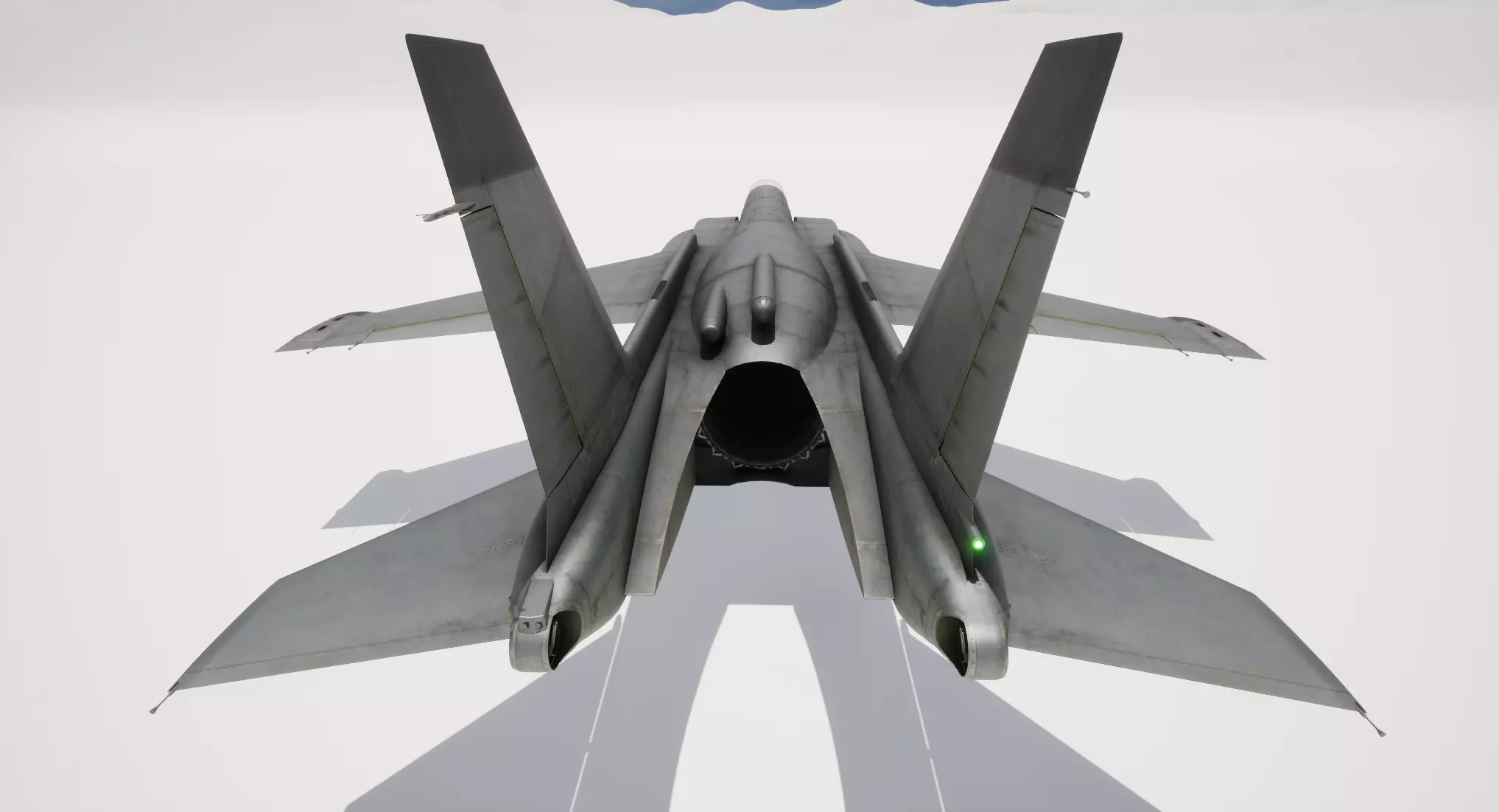 Rigged Yak-141 VTOL Fighter 3D model_1