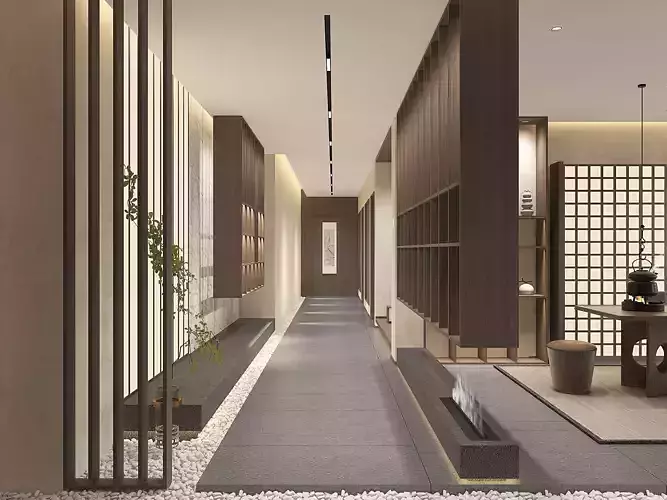 Japanese office Interior