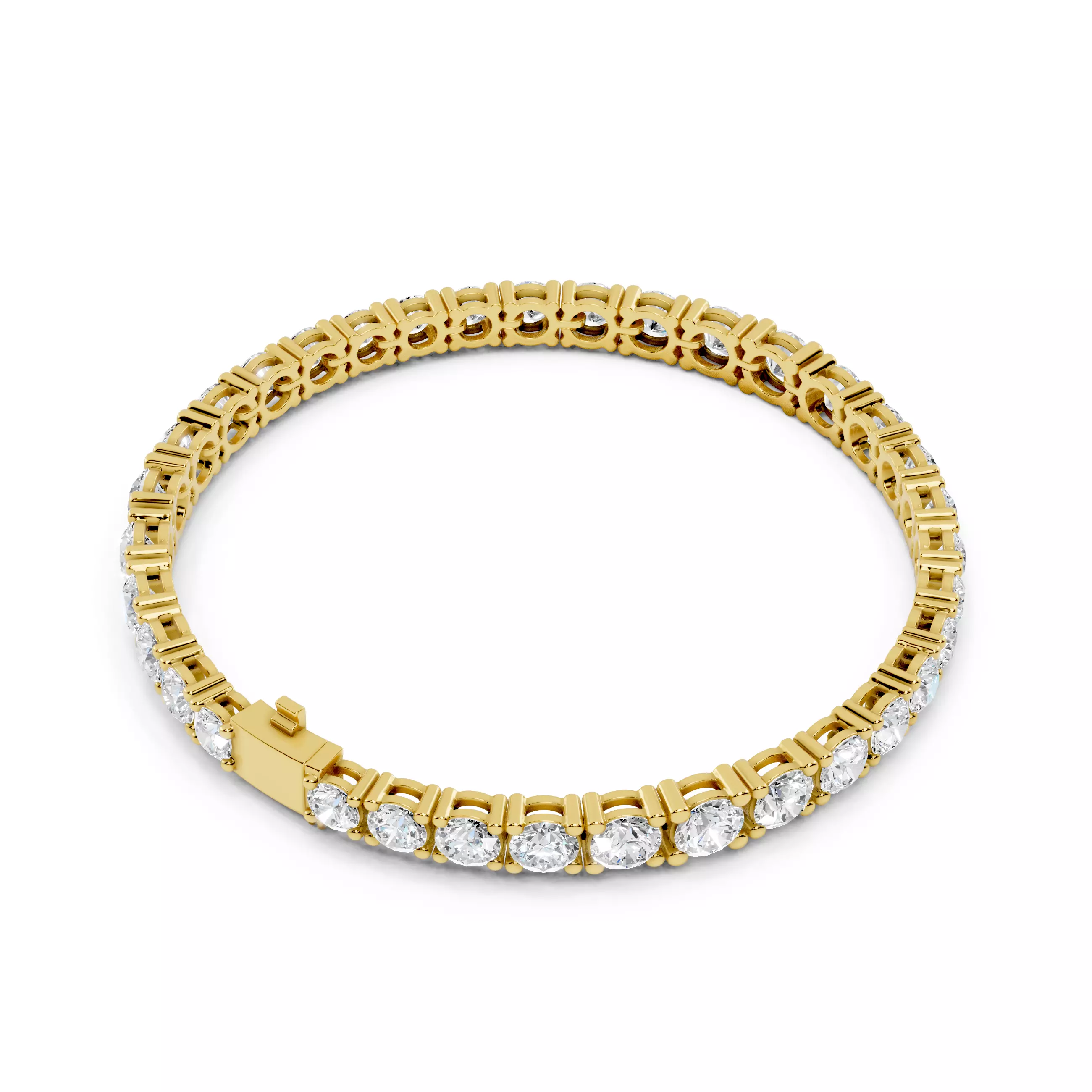 Tennis Bracelet 3dm stl renders Animation video details 3D print model_10