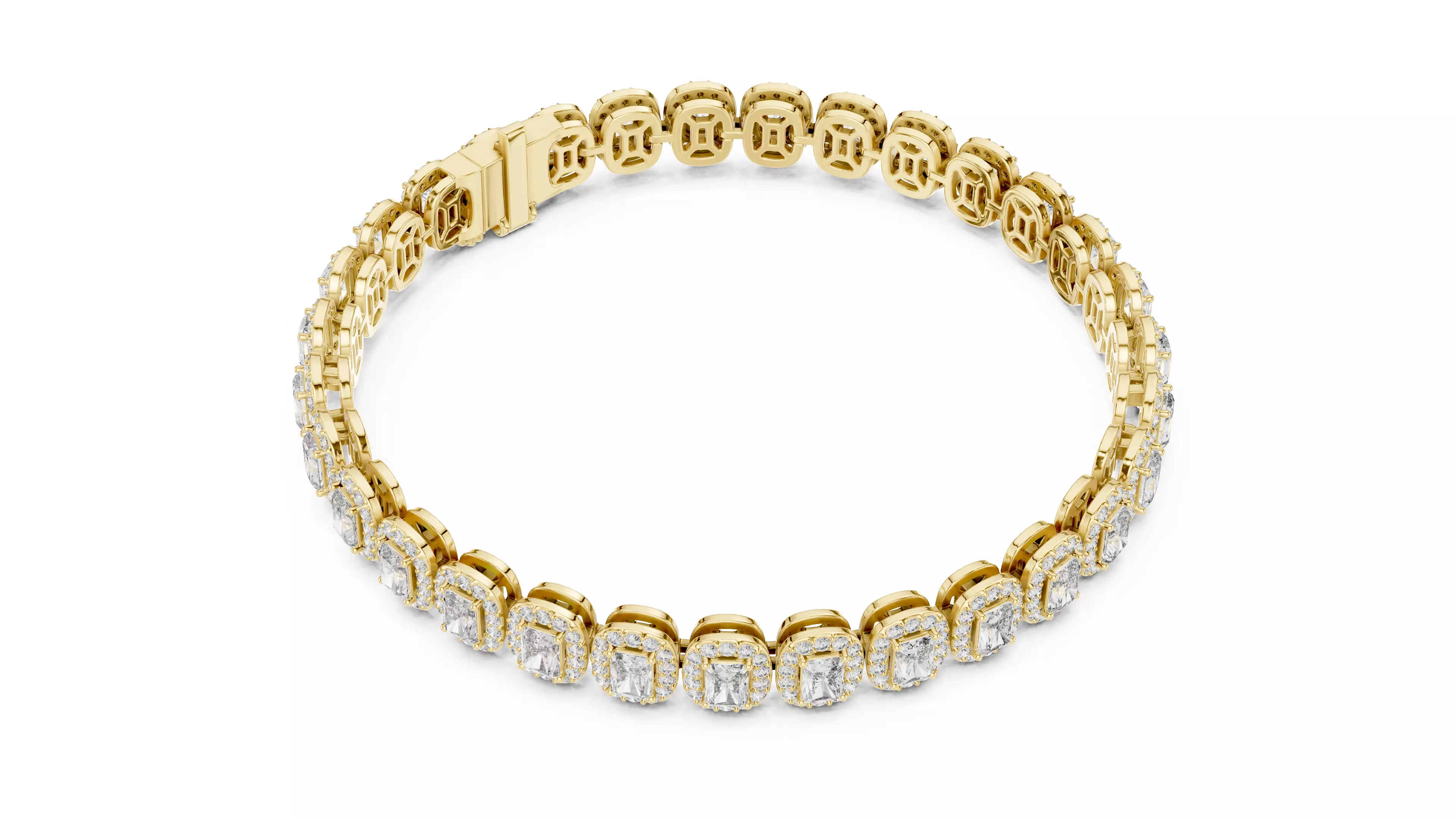 Halo Tennis Bracelet 3dm stl renders Animation video details 3D print model_11