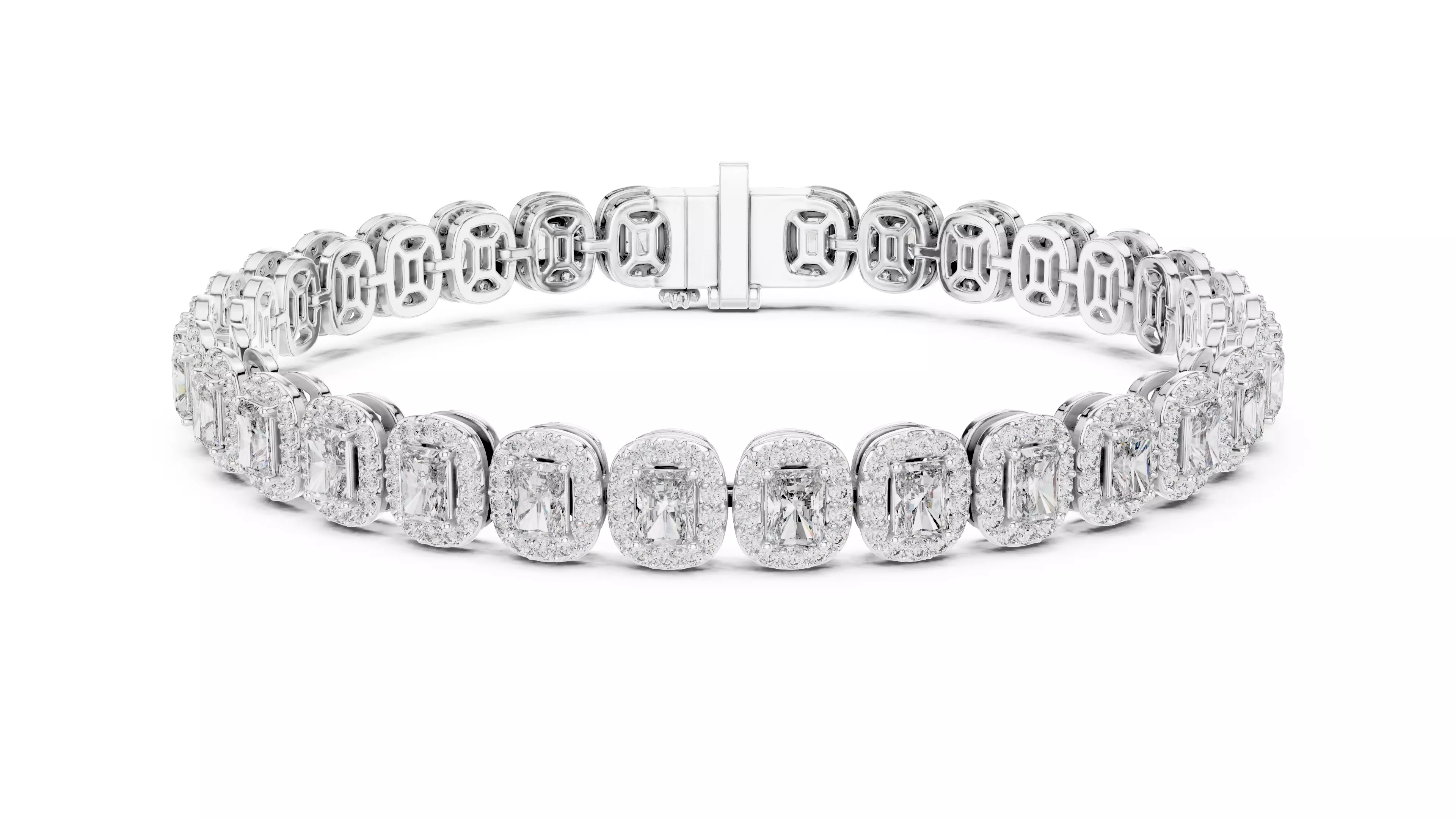 Halo Tennis Bracelet 3dm stl renders Animation video details 3D print model_9