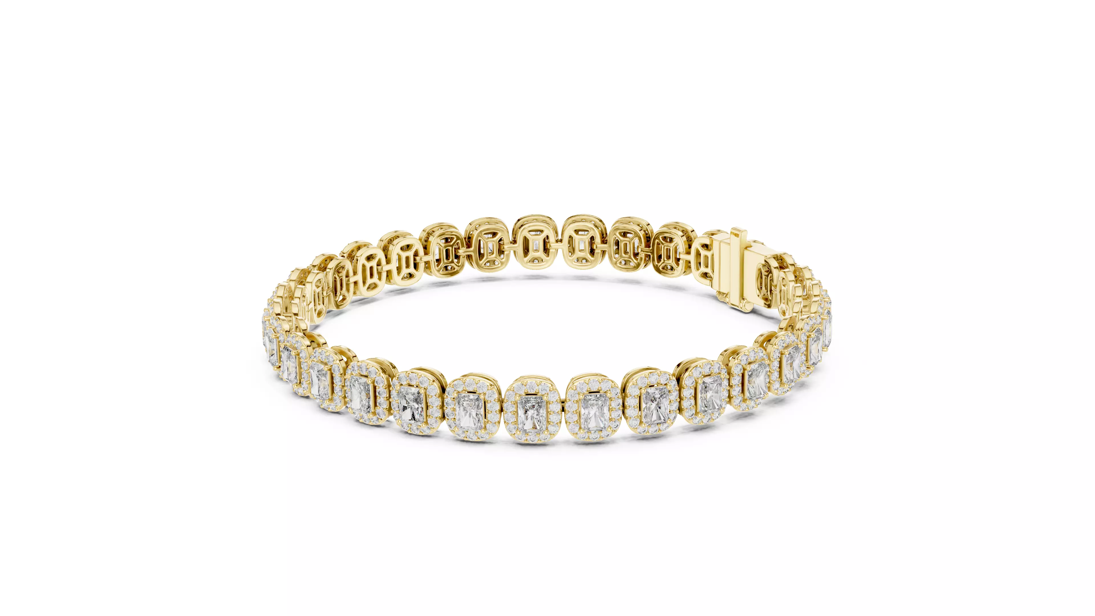 Halo Tennis Bracelet 3dm stl renders Animation video details 3D print model_10