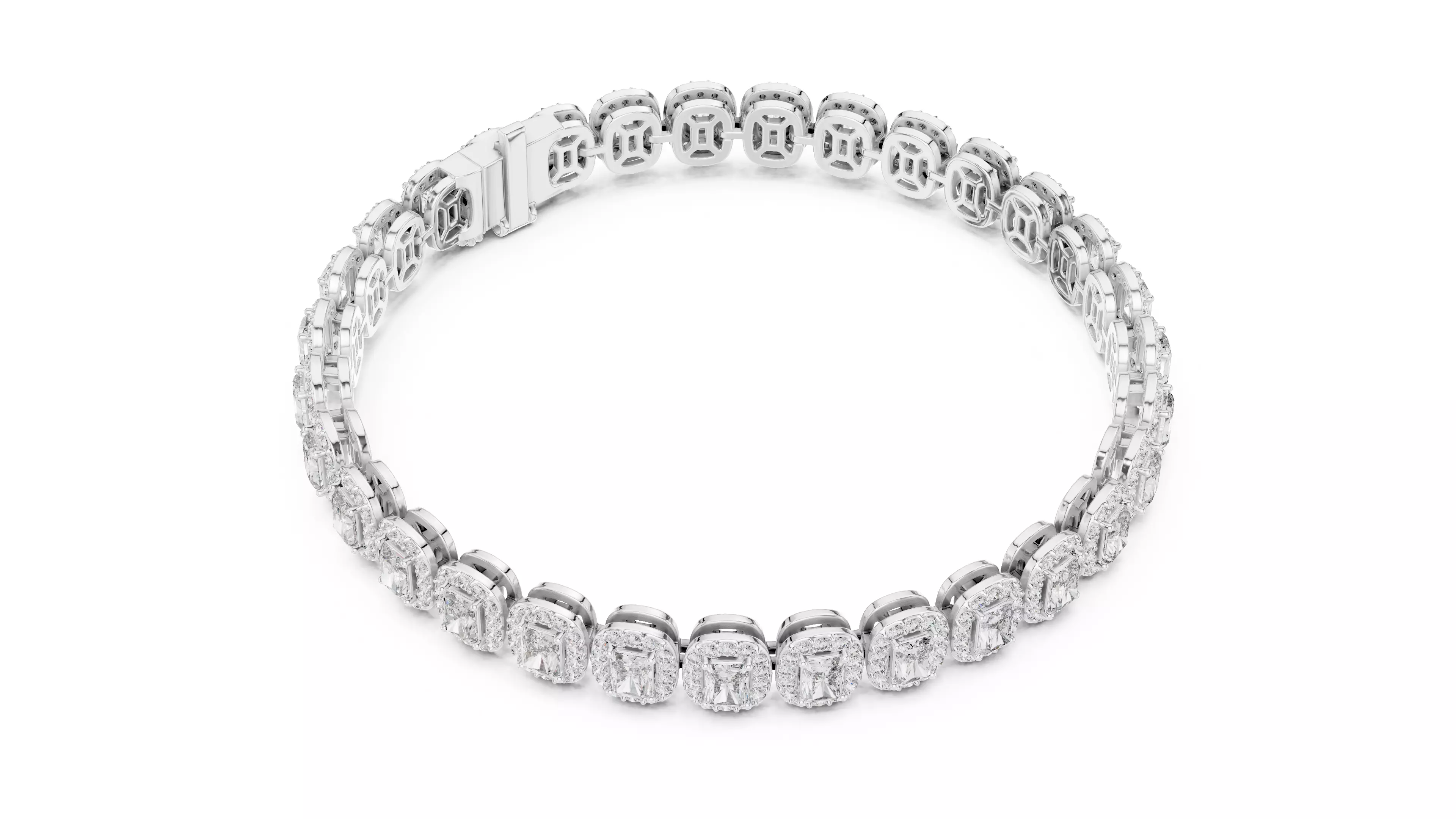 Halo Tennis Bracelet 3dm stl renders Animation video details 3D print model_7