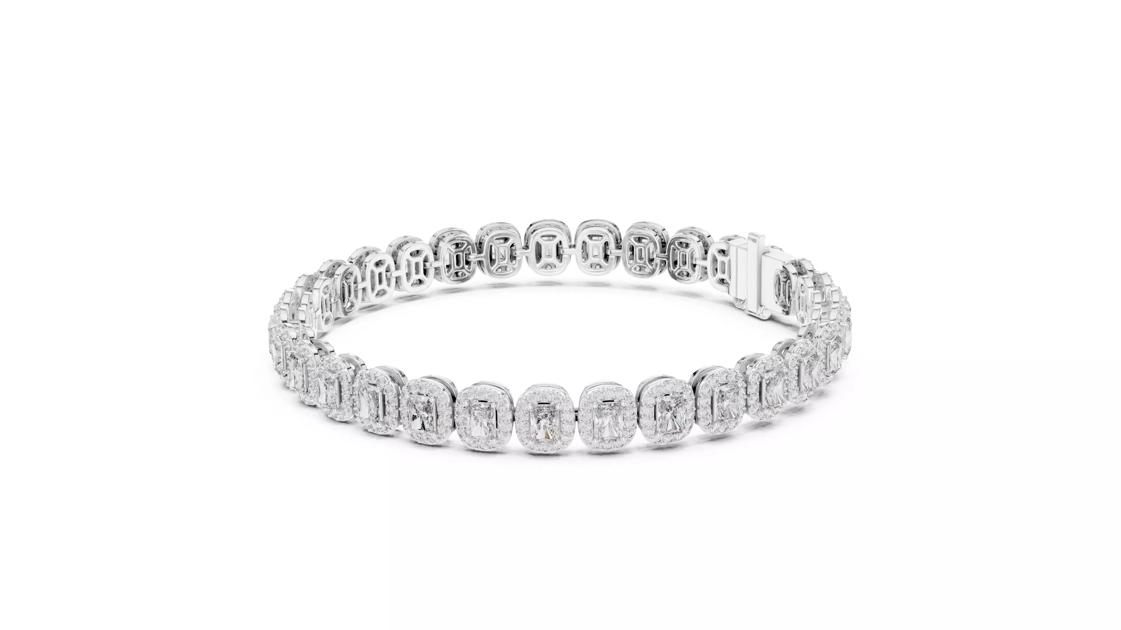 Halo Tennis Bracelet 3dm stl renders Animation video details 3D print model_6