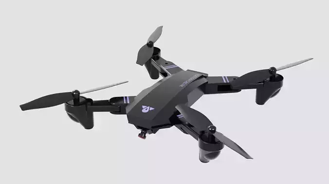 Foldable Quadcopter Drone