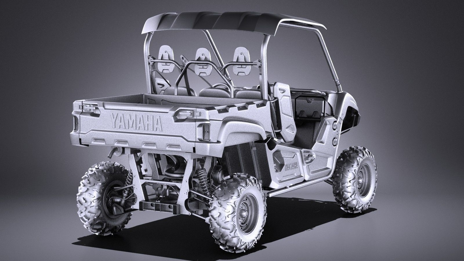 Yamaha Viking 2017 3D model_12