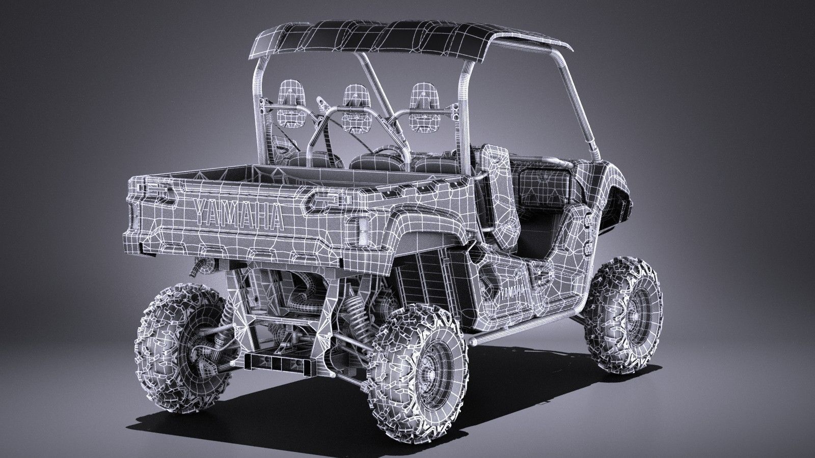 Yamaha Viking 2017 3D model_16