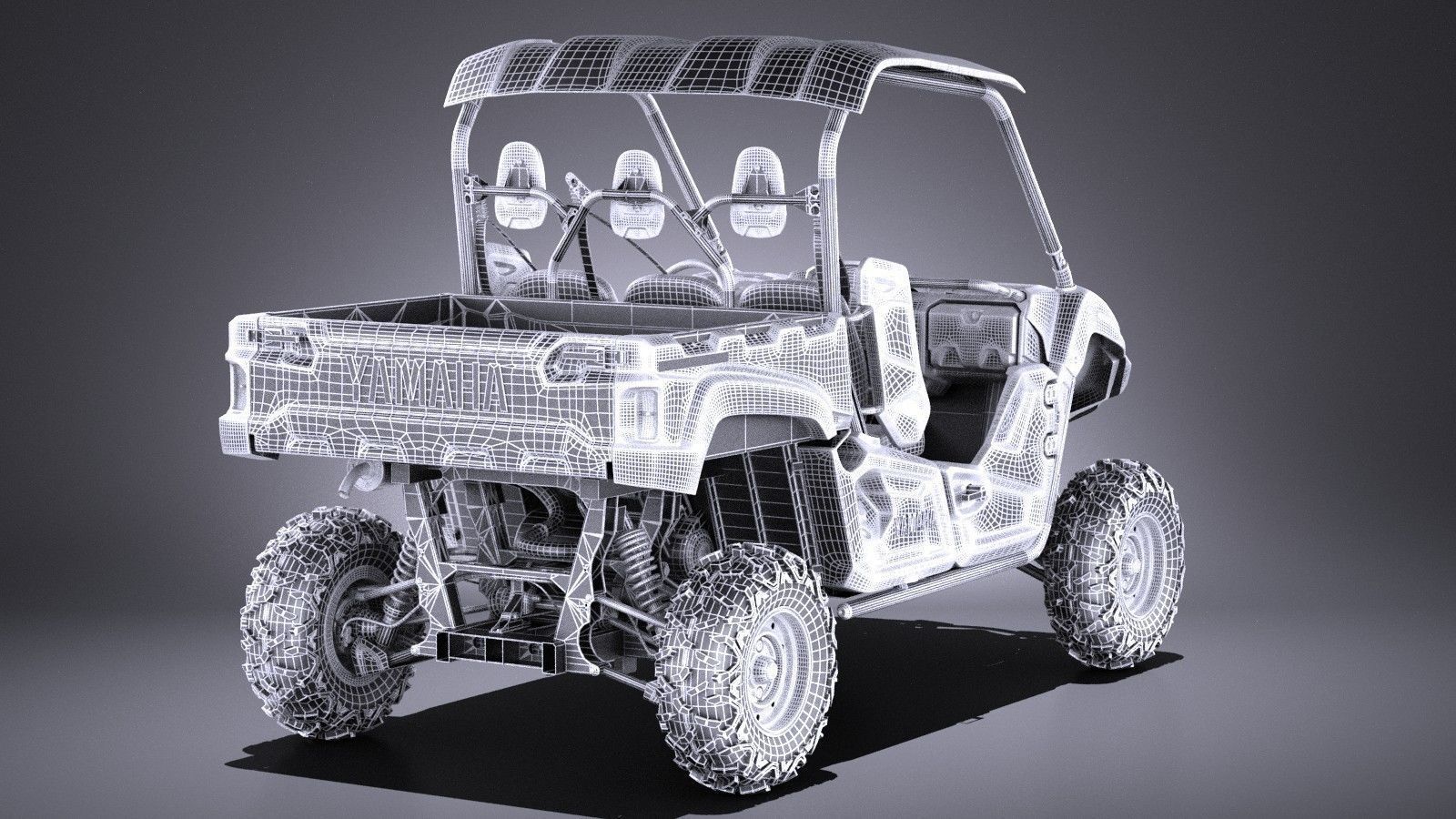 Yamaha Viking 2017 3D model_14