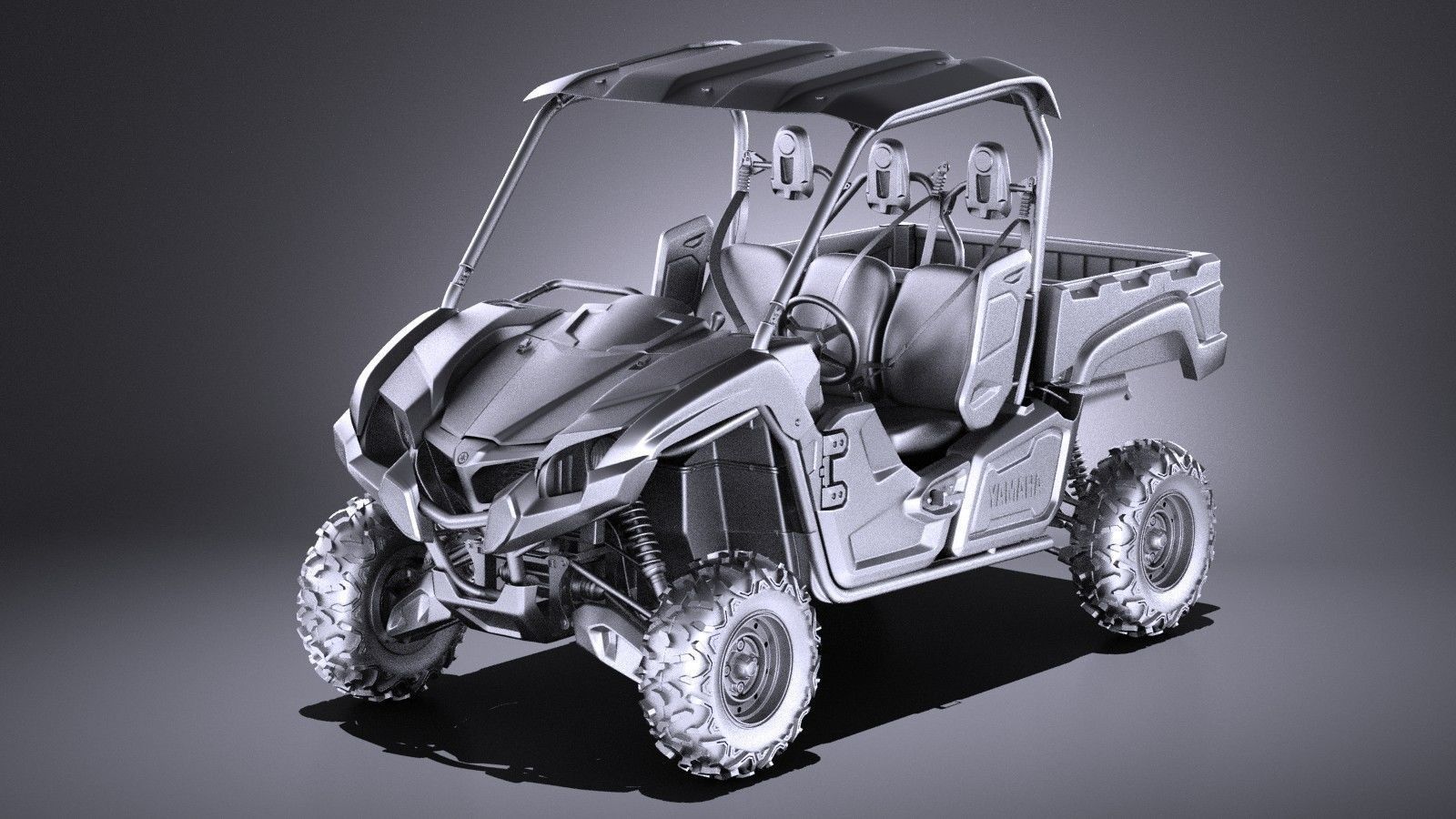 Yamaha Viking 2017 3D model_9