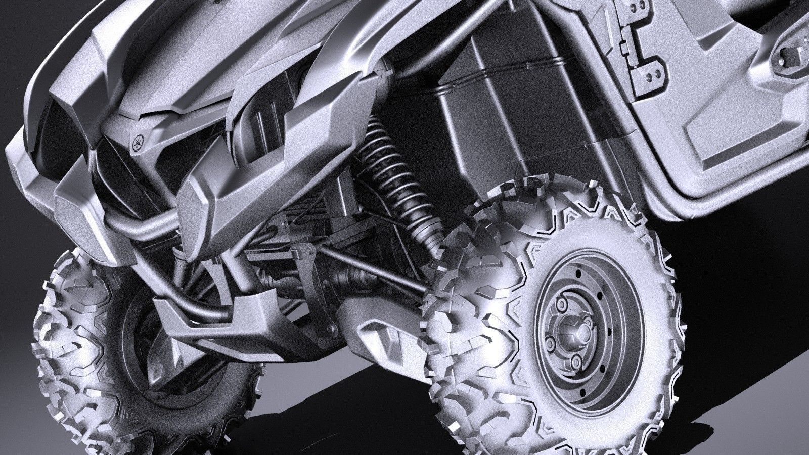 Yamaha Viking 2017 3D model_10