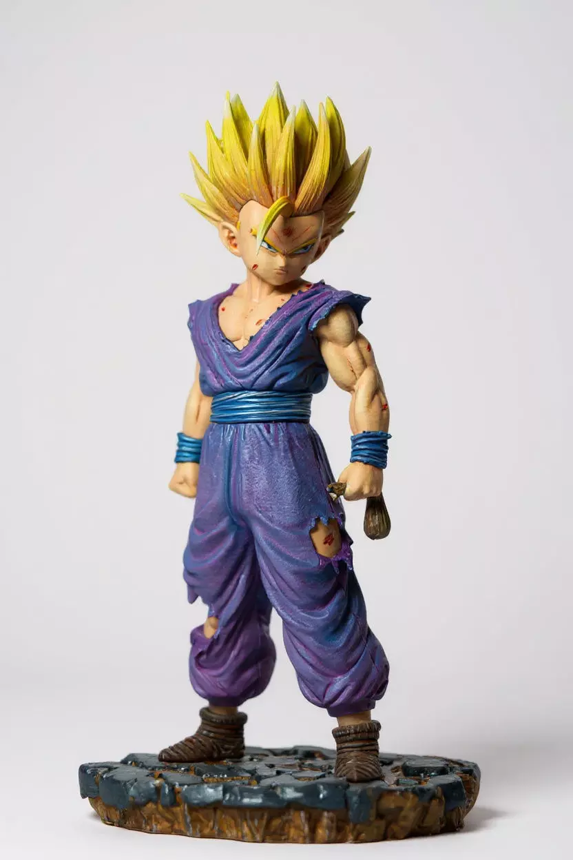 Super Saiyan Gohan Battle Figure High Detail Collectible 3D print model_0