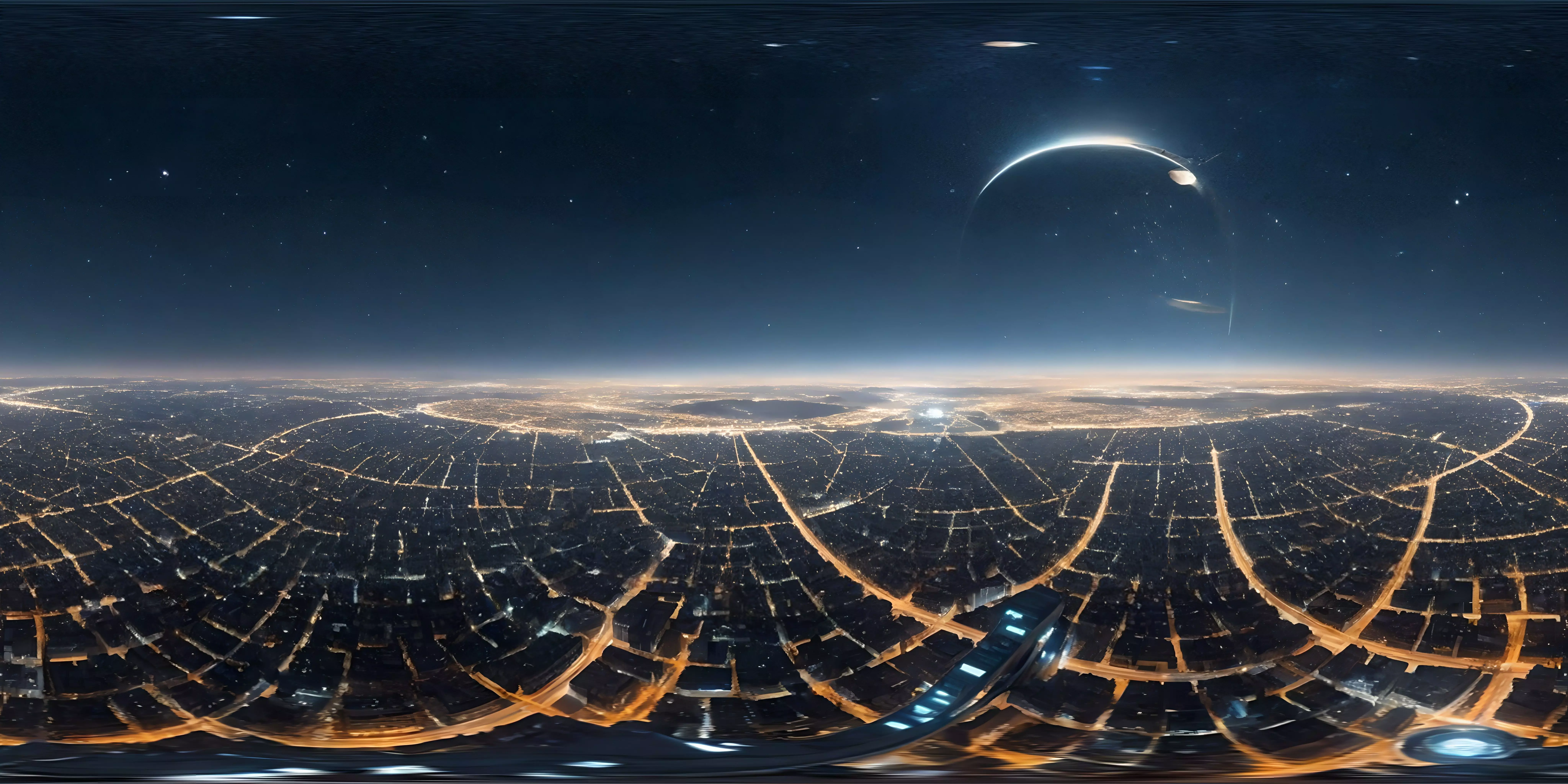 Space HDRI Pack 8K  Galaxy Planets  Nebula Sci-Fi 3D model_8