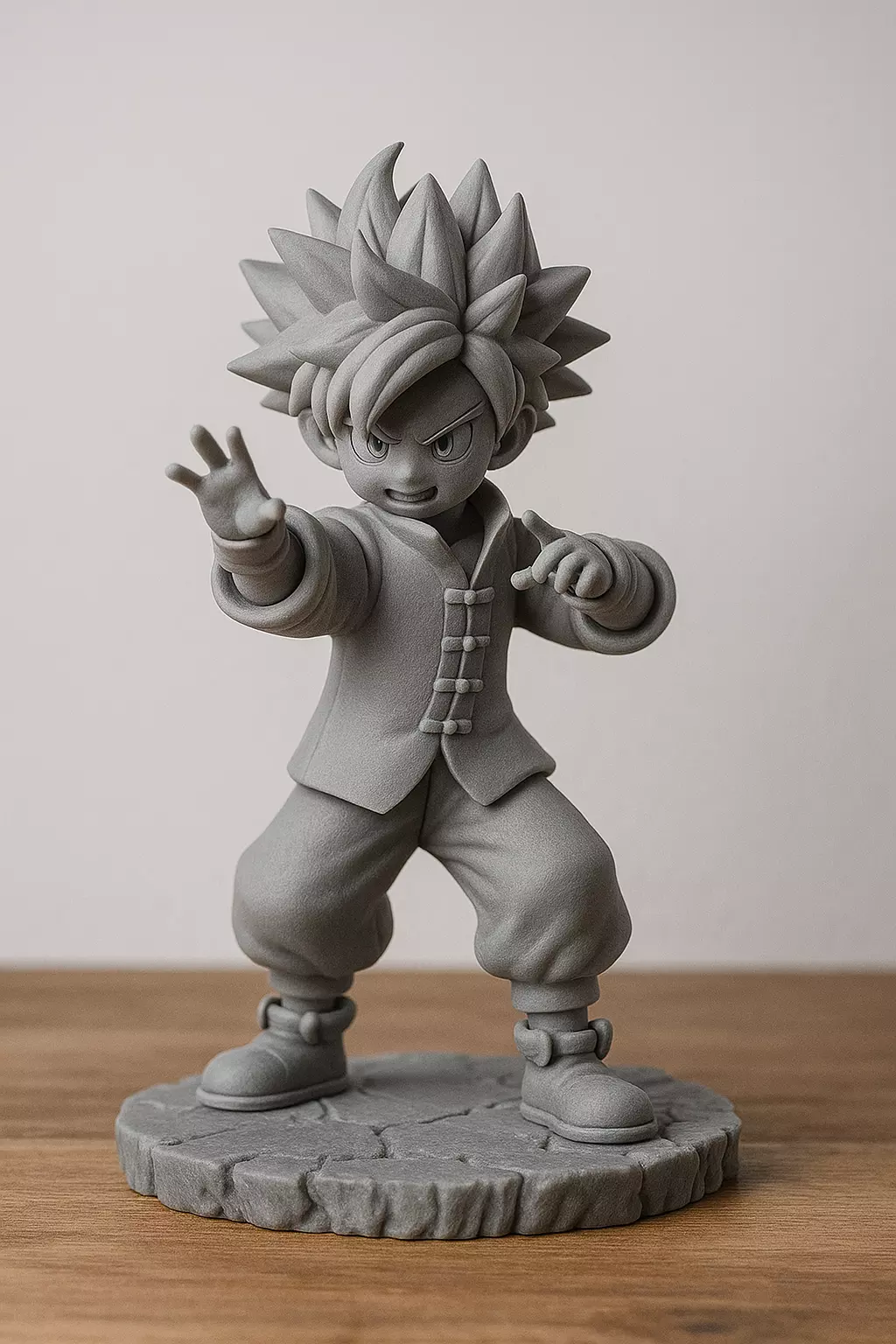 Saiyan Gohan Battle Figure High Detail Collectible 3D print 3D print model_1