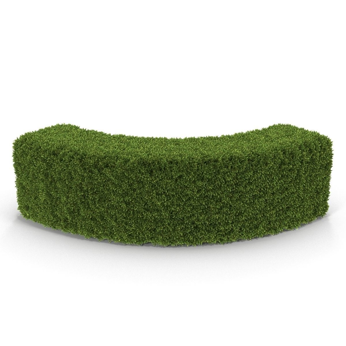 Hedge Arch 3D model_5