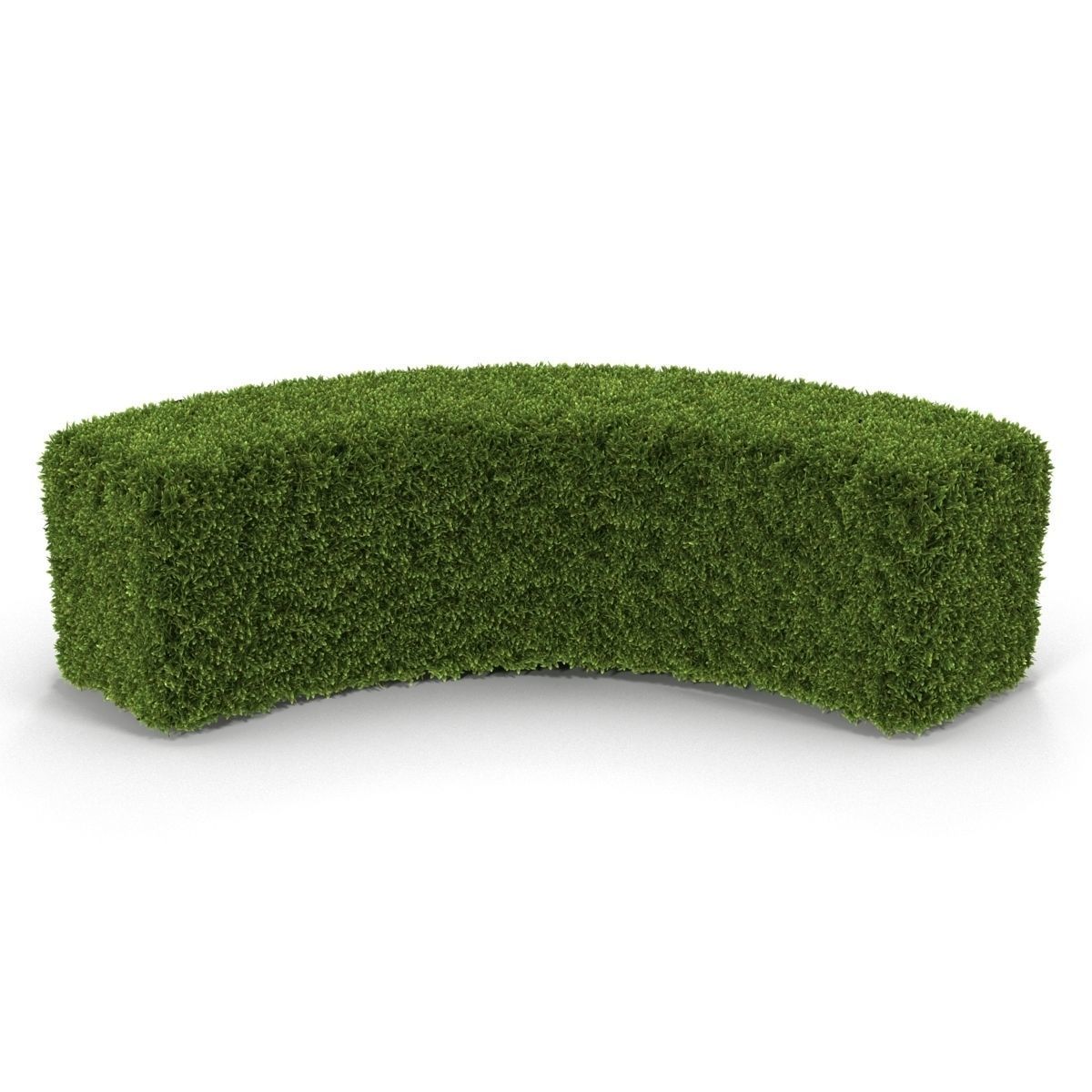Hedge Arch 3D model_2