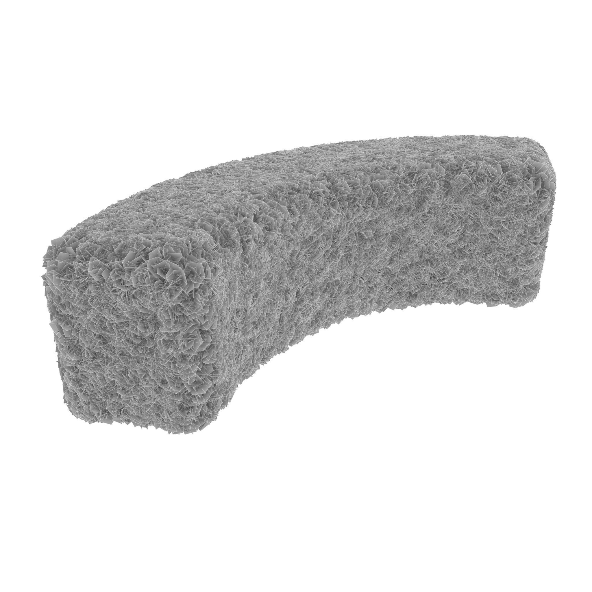 Hedge Arch 3D model_6