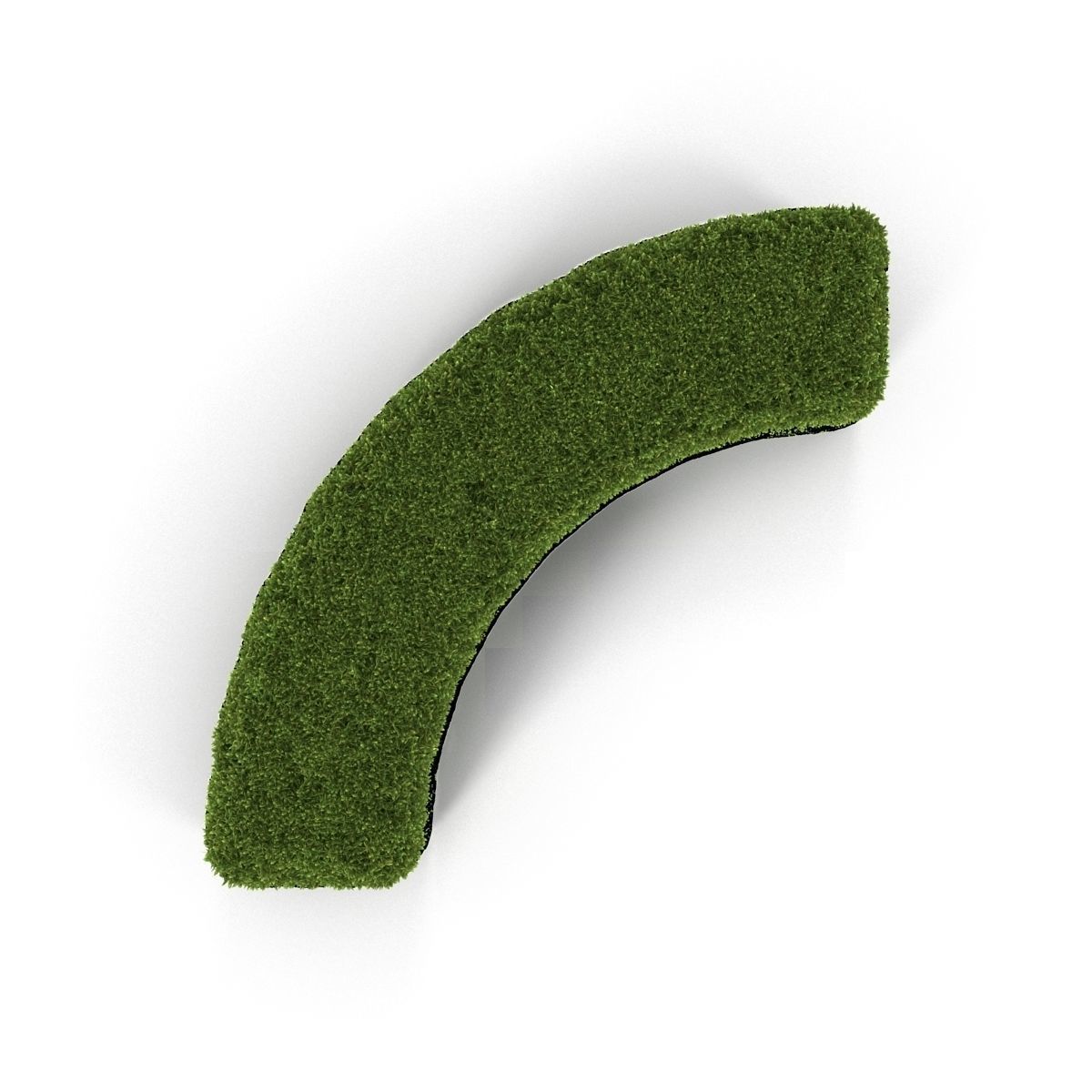 Hedge Arch 3D model_4