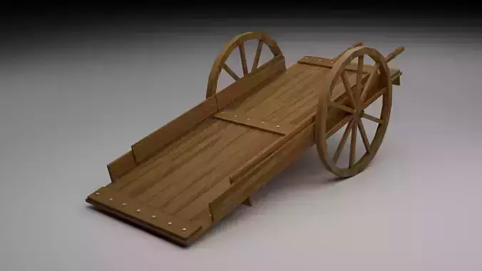 Wooden Cart 