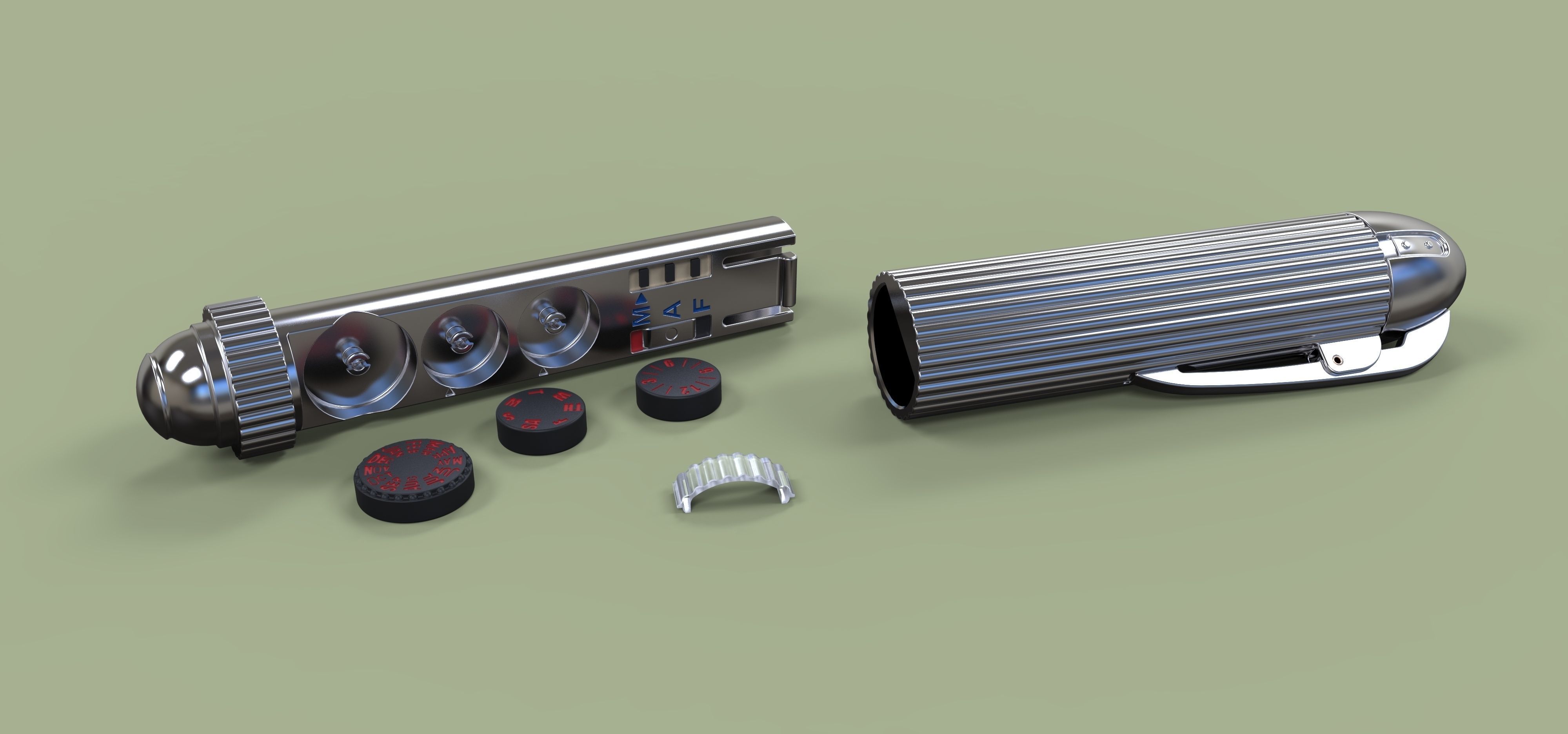 Neuralyzer from Men in black 3D model_5