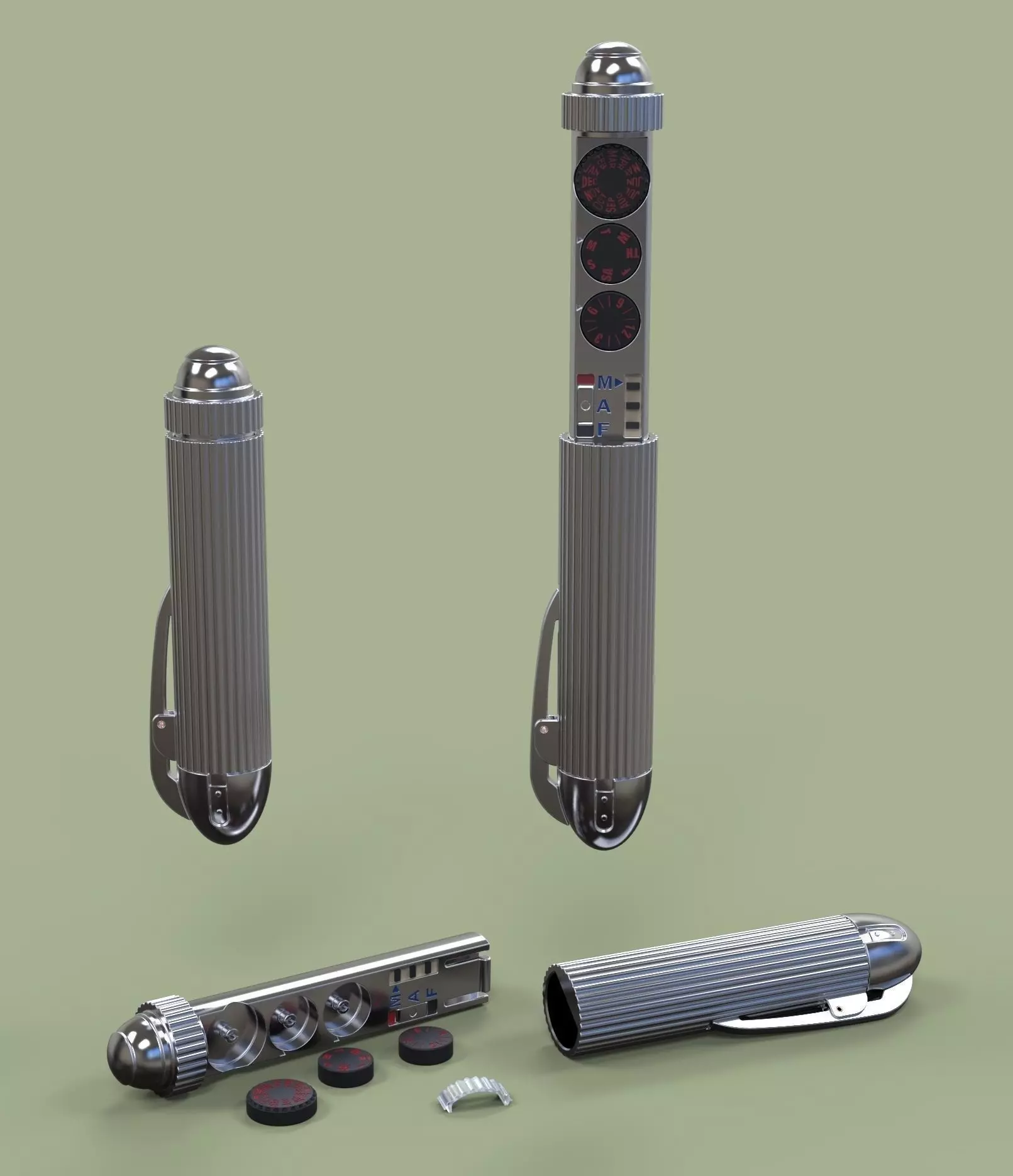 Neuralyzer from Men in black 3D model_0