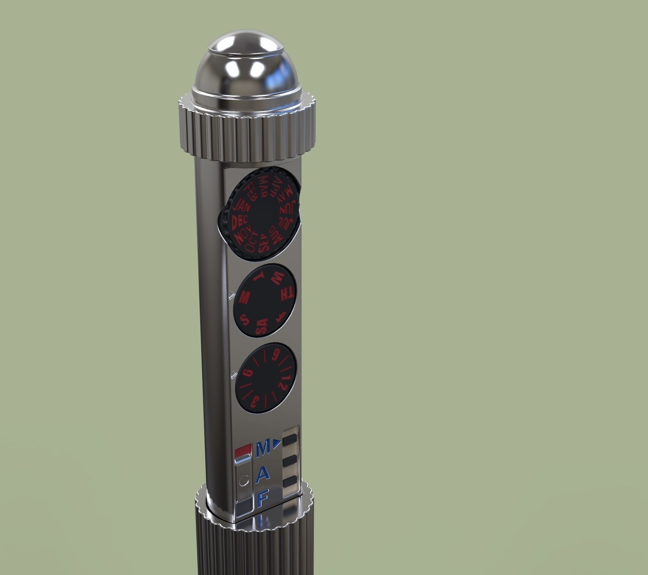 Neuralyzer from Men in black 3D model_4