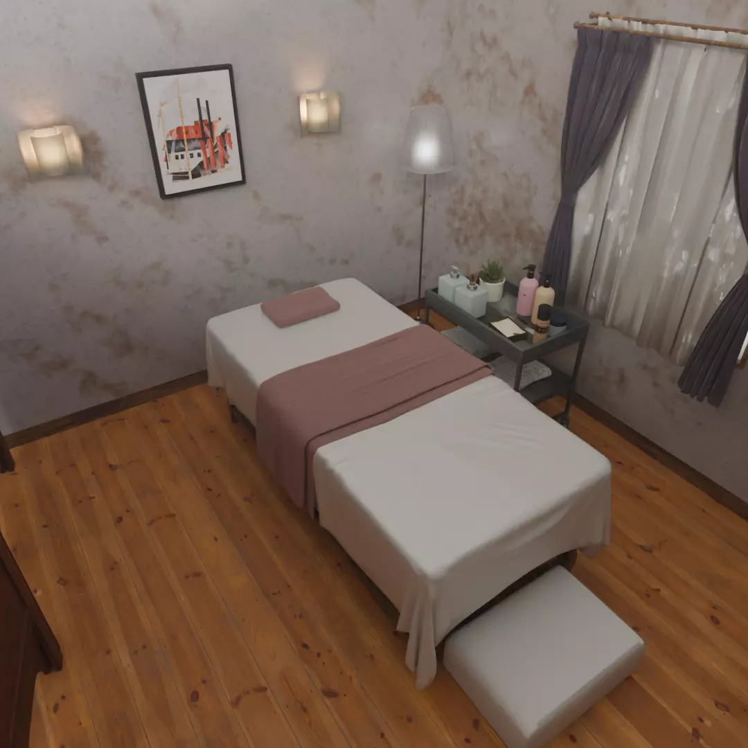 Esthetic Massage Room 3D model_5