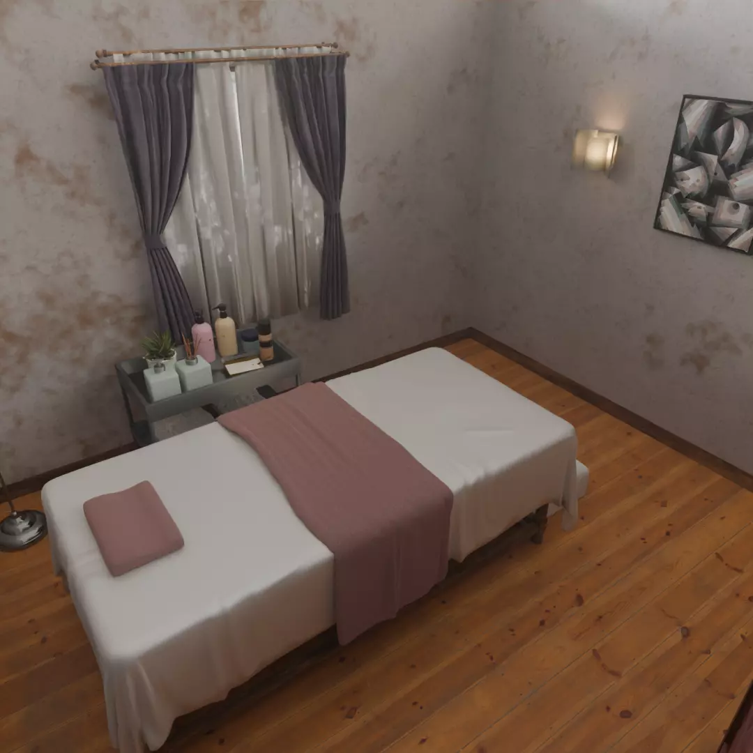 Esthetic Massage Room 3D model_6
