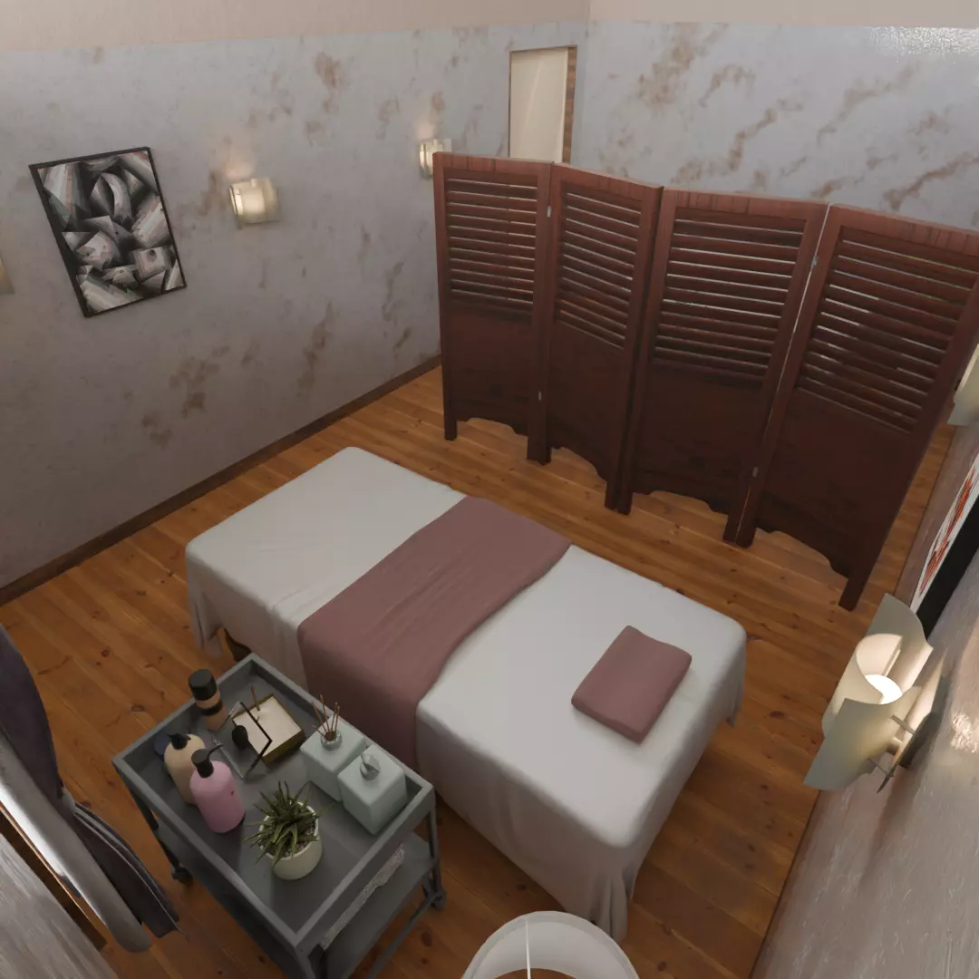 Esthetic Massage Room 3D model_2