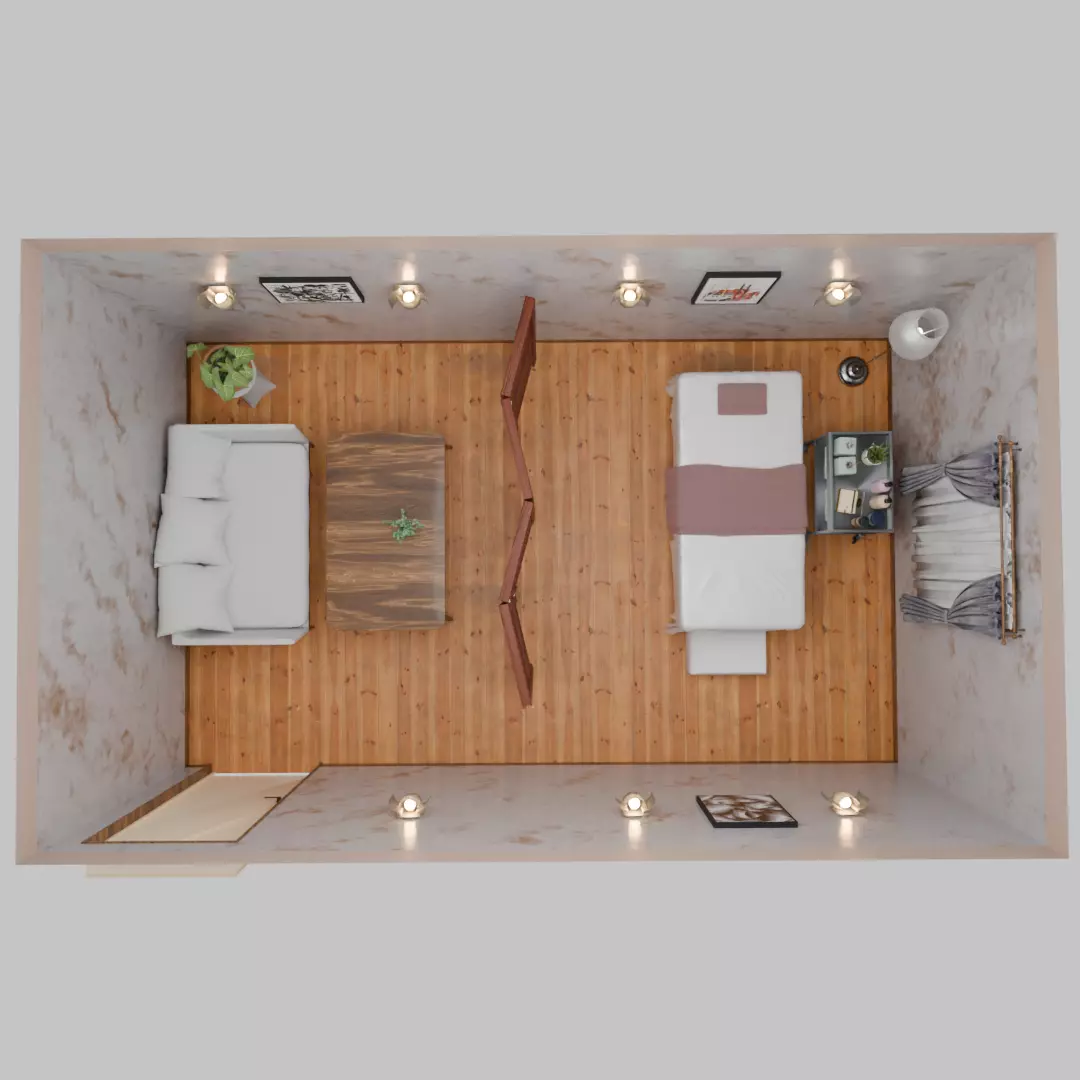 Esthetic Massage Room 3D model_1