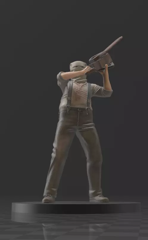 DR SALVADOR RESIDENT EVIL 4 3D print model_5