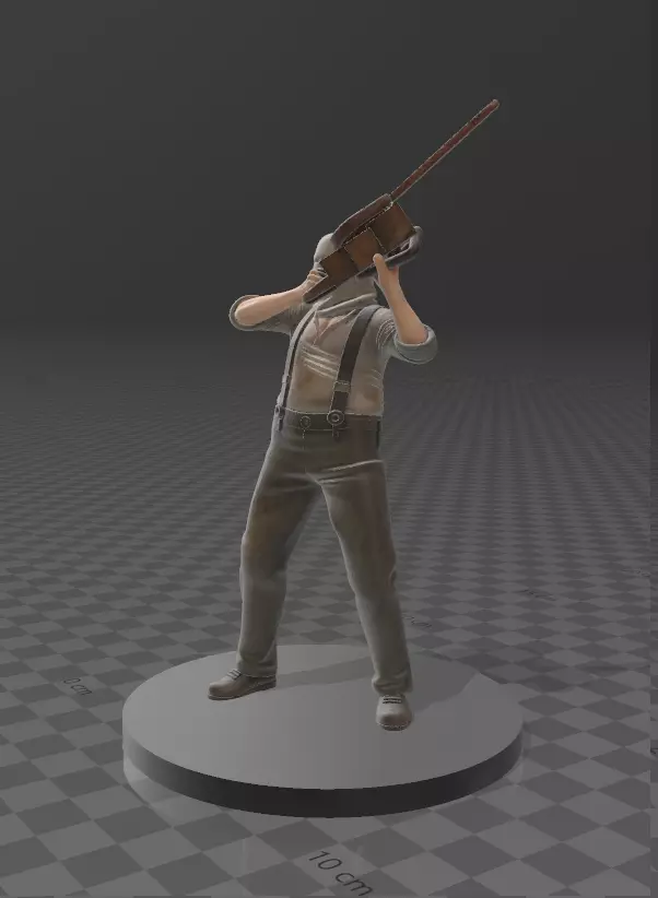 DR SALVADOR RESIDENT EVIL 4 3D print model_2