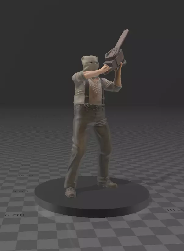 DR SALVADOR RESIDENT EVIL 4 3D print model_1