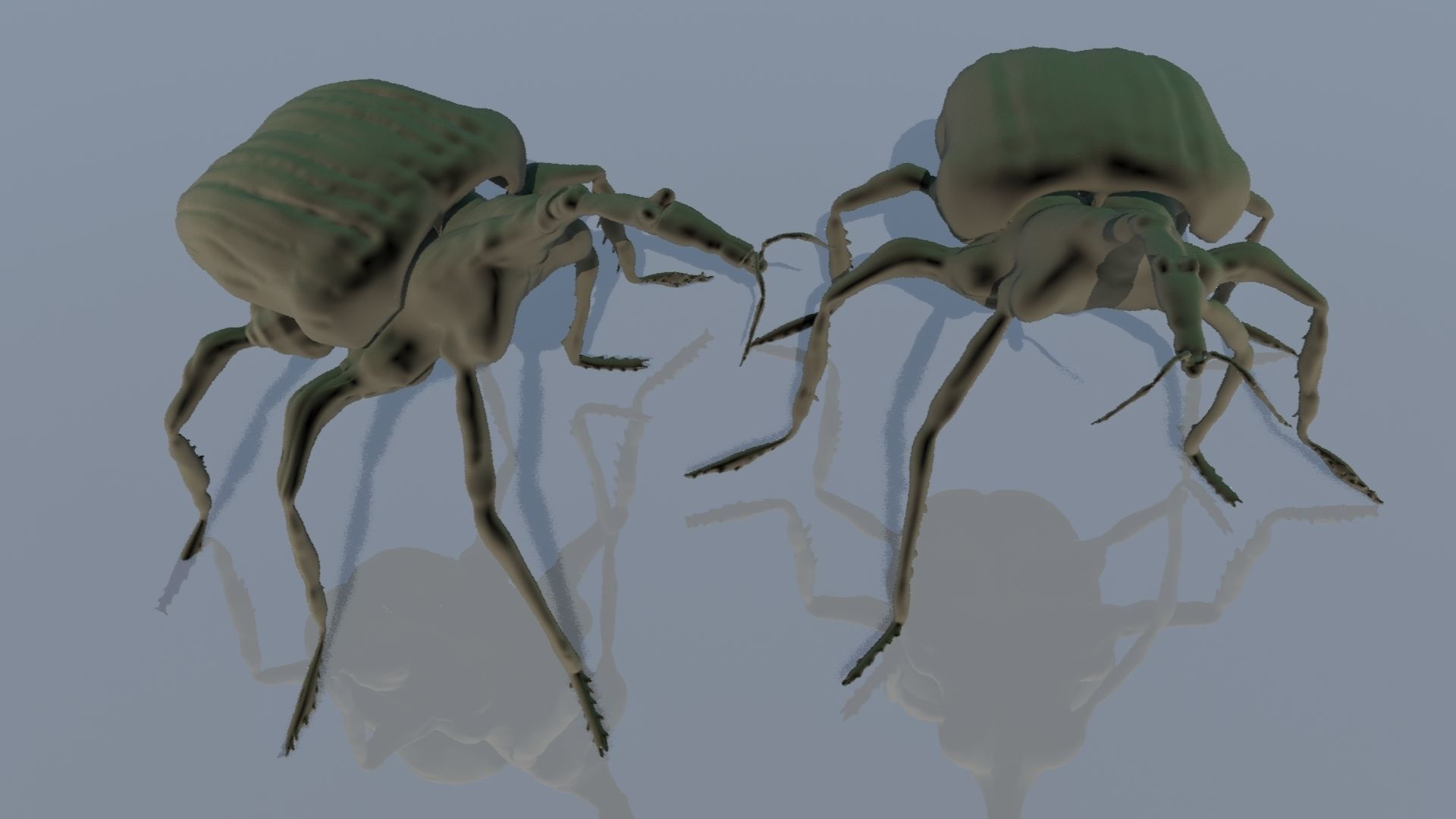 Trachelophorus giraffa 3D print model_2