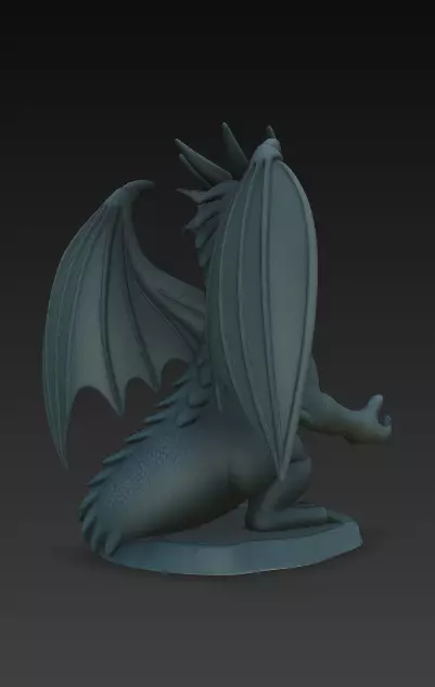 Soporte Mando PS5 XBOX ETC Dragon 3D print model_5