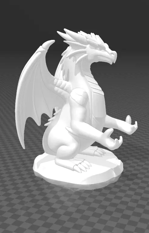 Soporte Mando PS5 XBOX ETC Dragon 3D print model_3
