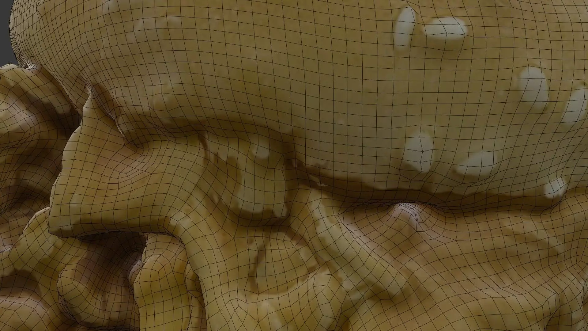  Chicken Burger Scan Low-poly 3D model_6