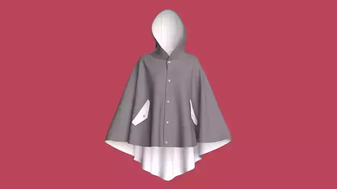 Girls Midi Hoody Dress