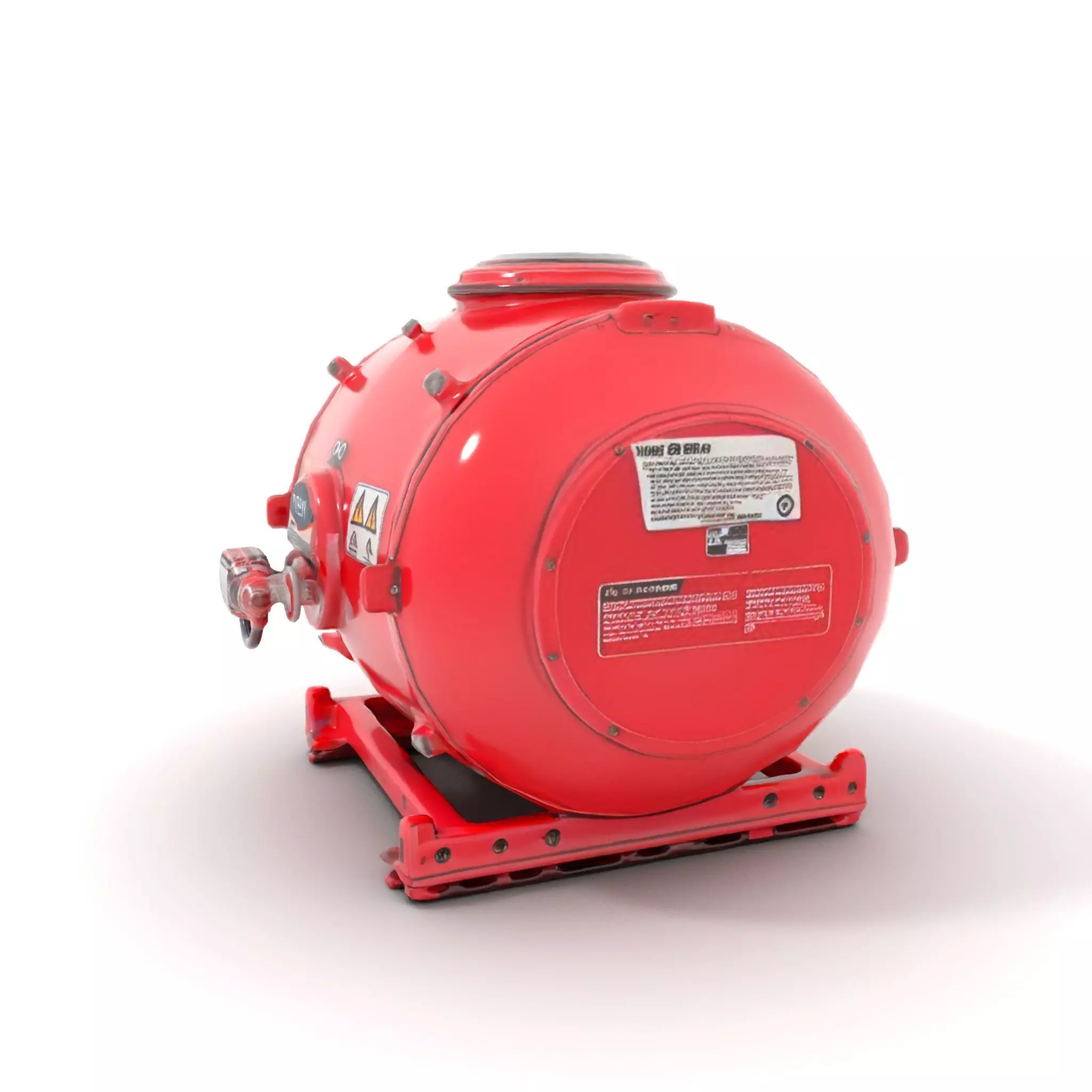 Industrial Pressure Vessel Model Pack Low-poly 3D model_10