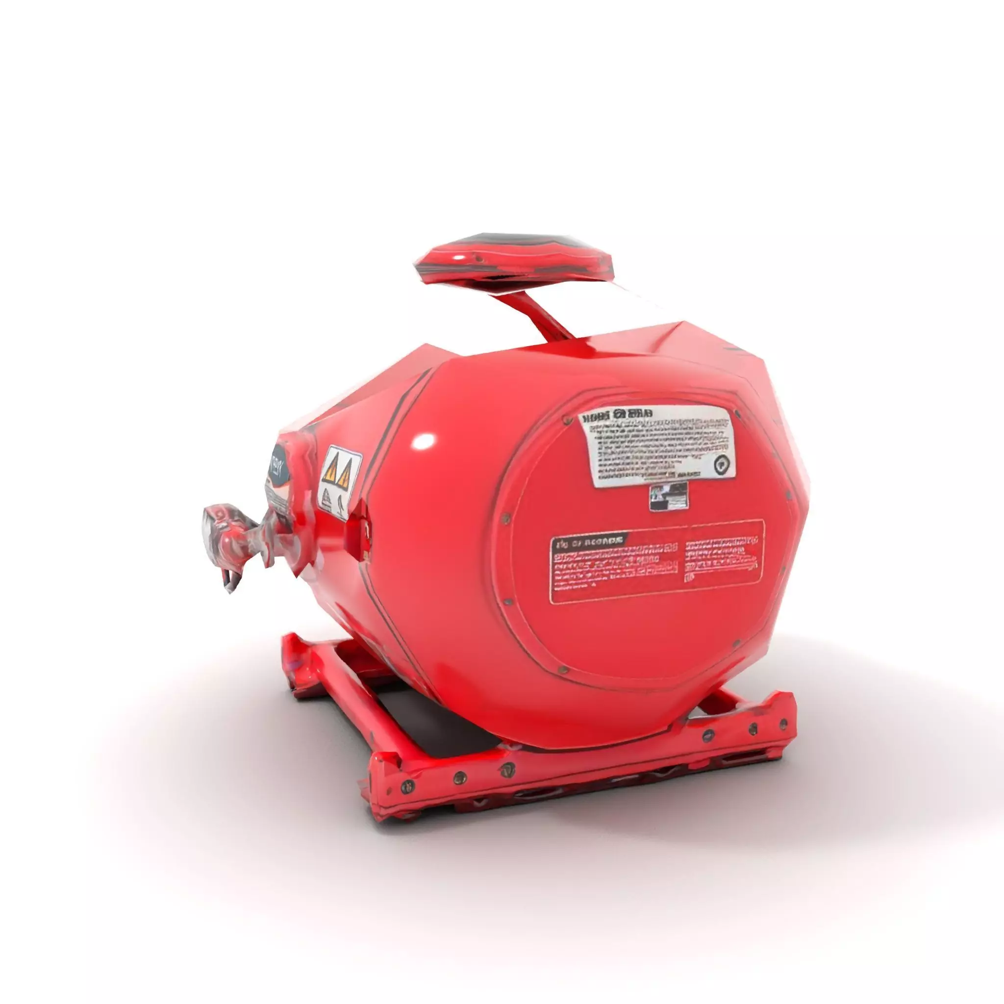 Industrial Pressure Vessel Model Pack Low-poly 3D model_8
