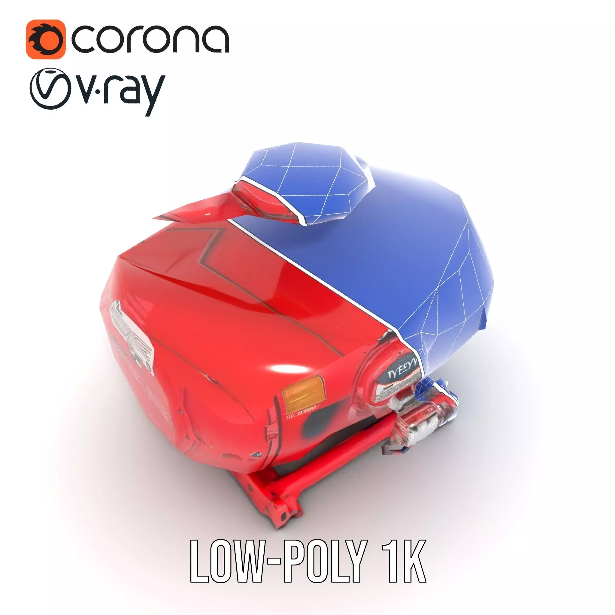 Industrial Pressure Vessel Model Pack Low-poly 3D model_23