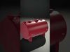 Industrial Red Tank model pack with Hazard Sign Low-poly 3D model_2