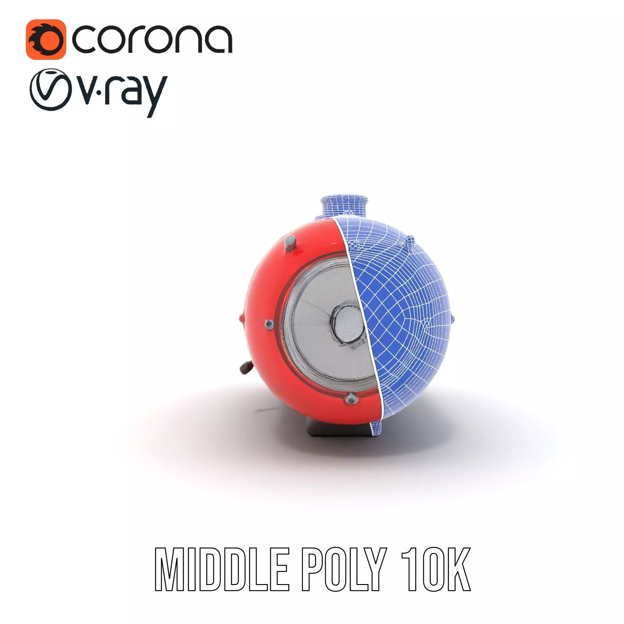 Industrial Hazardous Material Tank model pack Low-poly 3D model_24