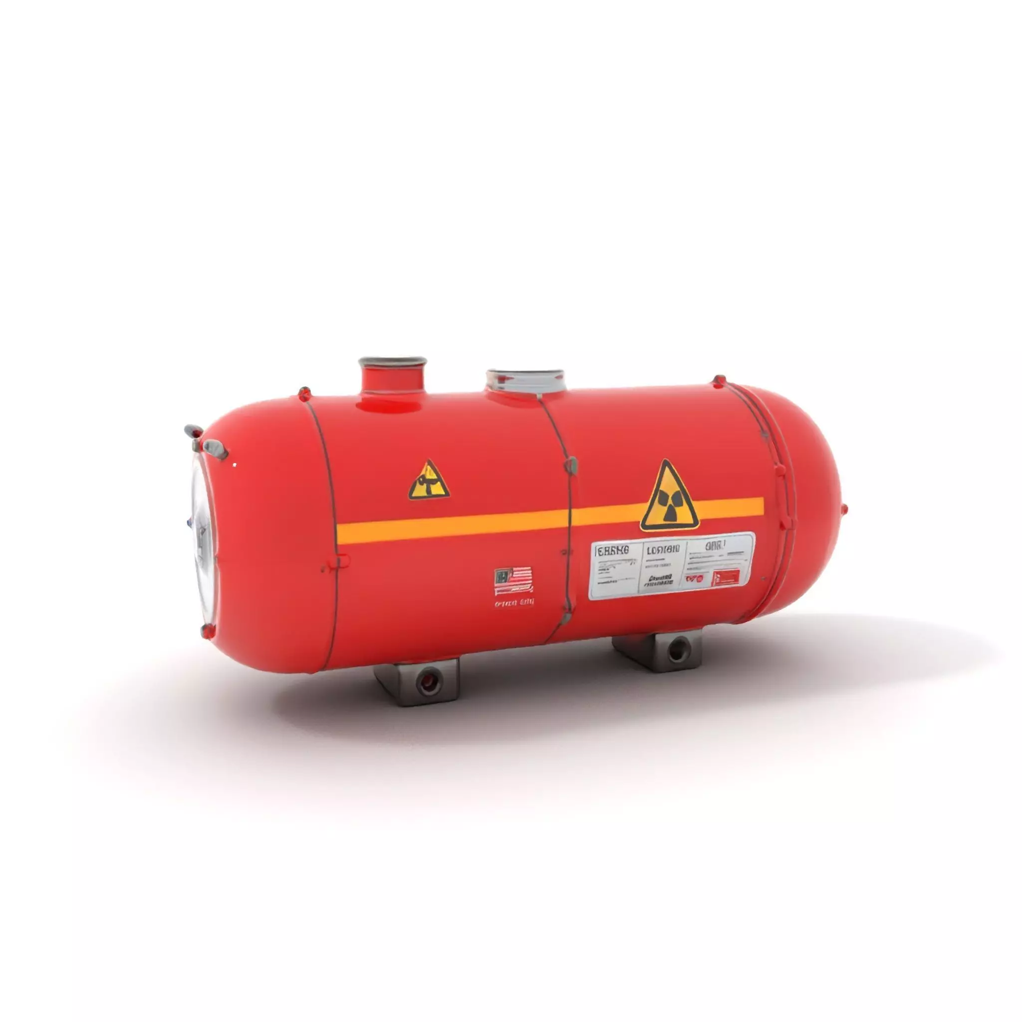 Industrial Hazardous Material Tank model pack Low-poly 3D model_0
