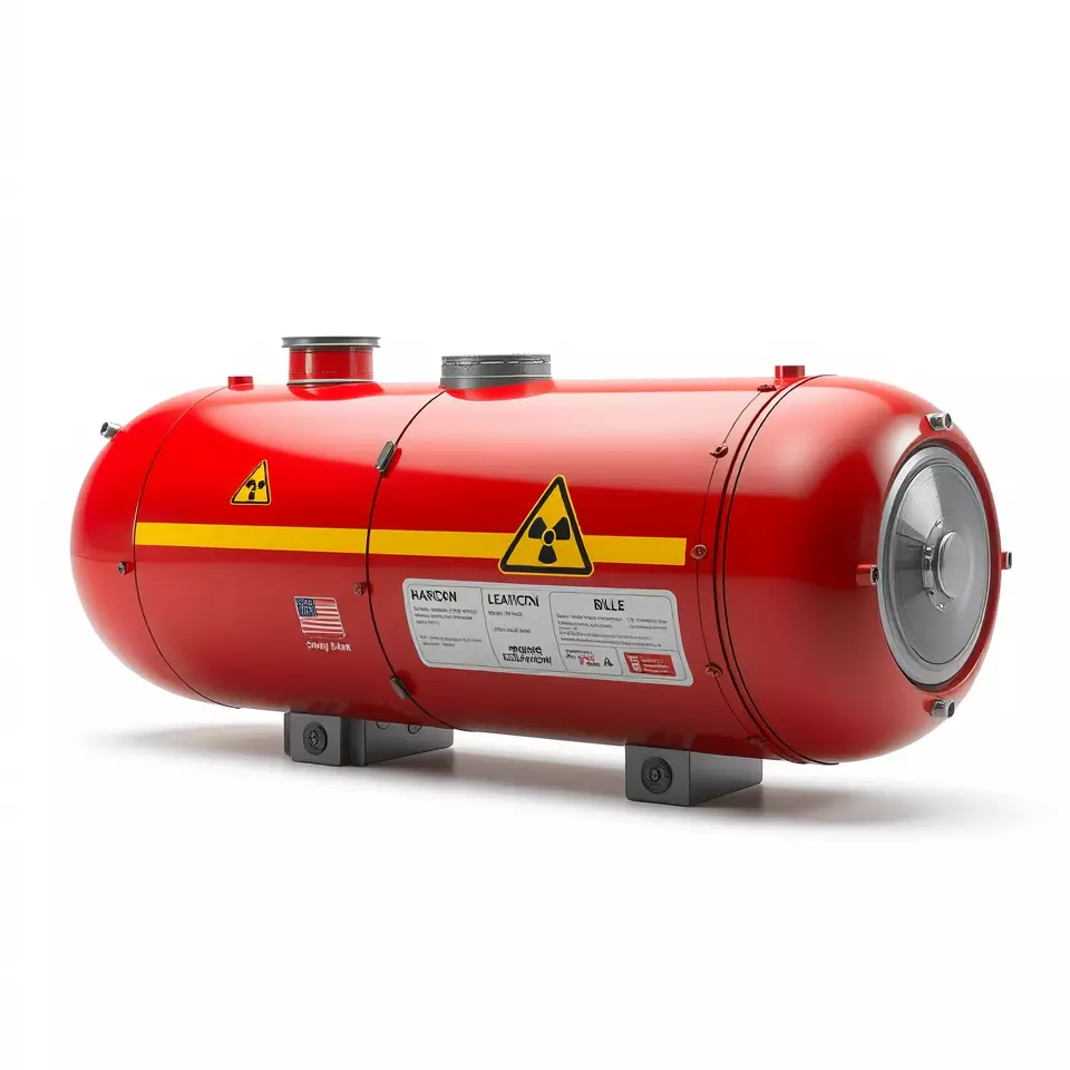 Industrial Hazardous Material Tank model pack Low-poly 3D model_2